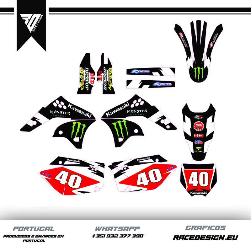 Kawasaki KXF 250 06-08 #2