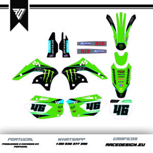 Kawasaki KXF 250 06-08 #6