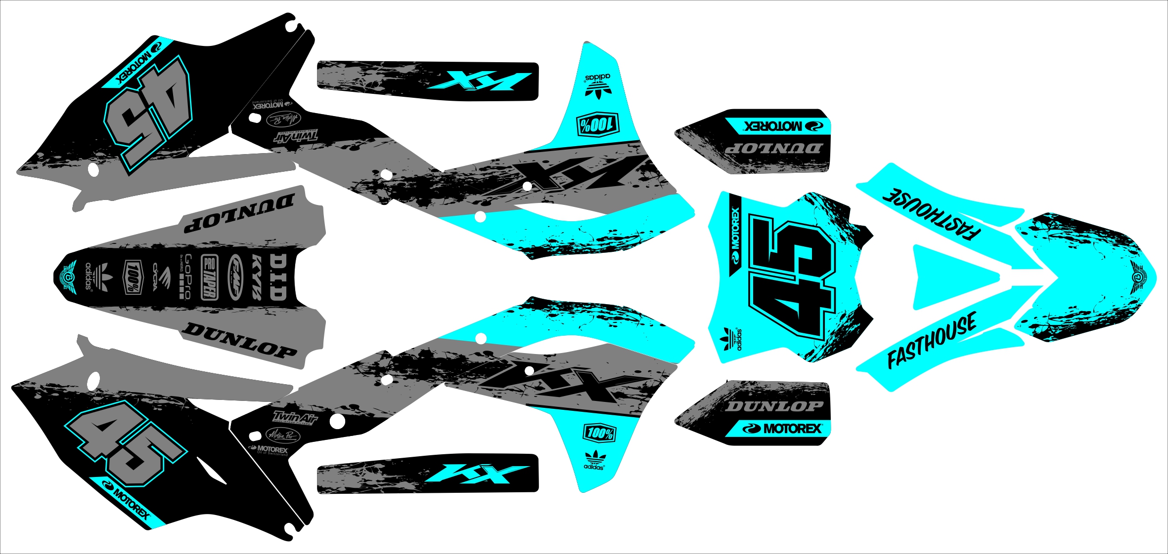 Kawasaki KXF 250 17-20 KXF 450 16-18 #15
