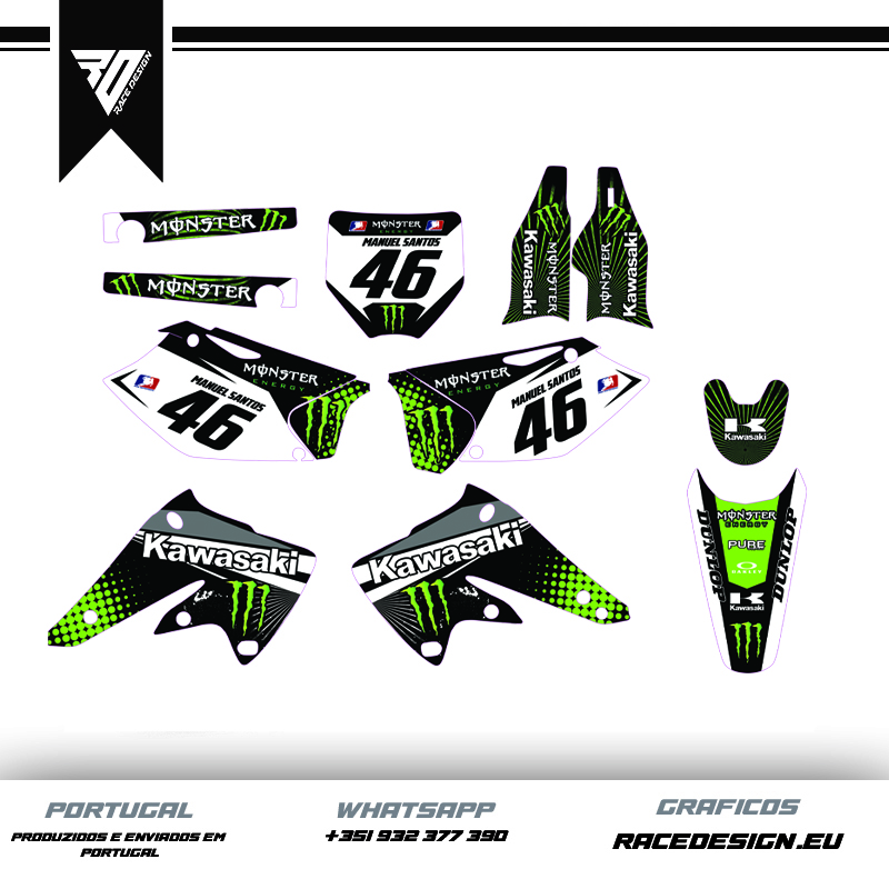 Kawasaki KXF 250 04-05 #2