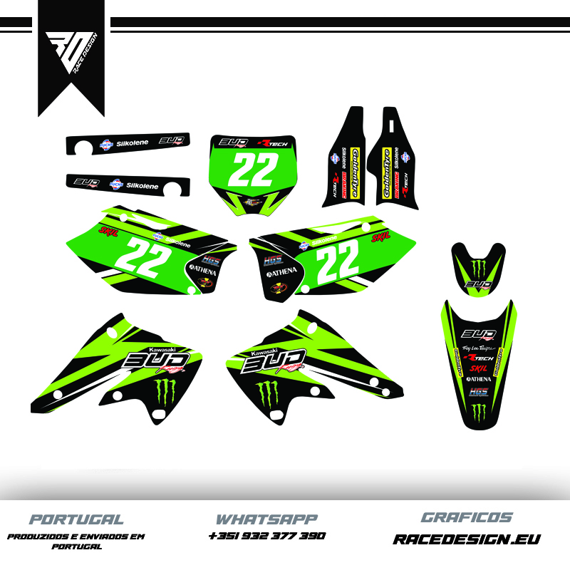 Kawasaki KXF 250 04-05 #4
